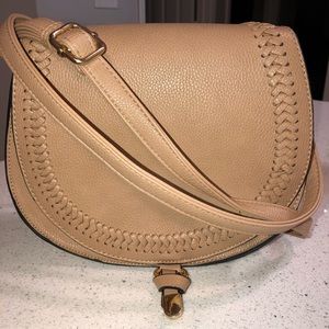 Tan crossbody bag